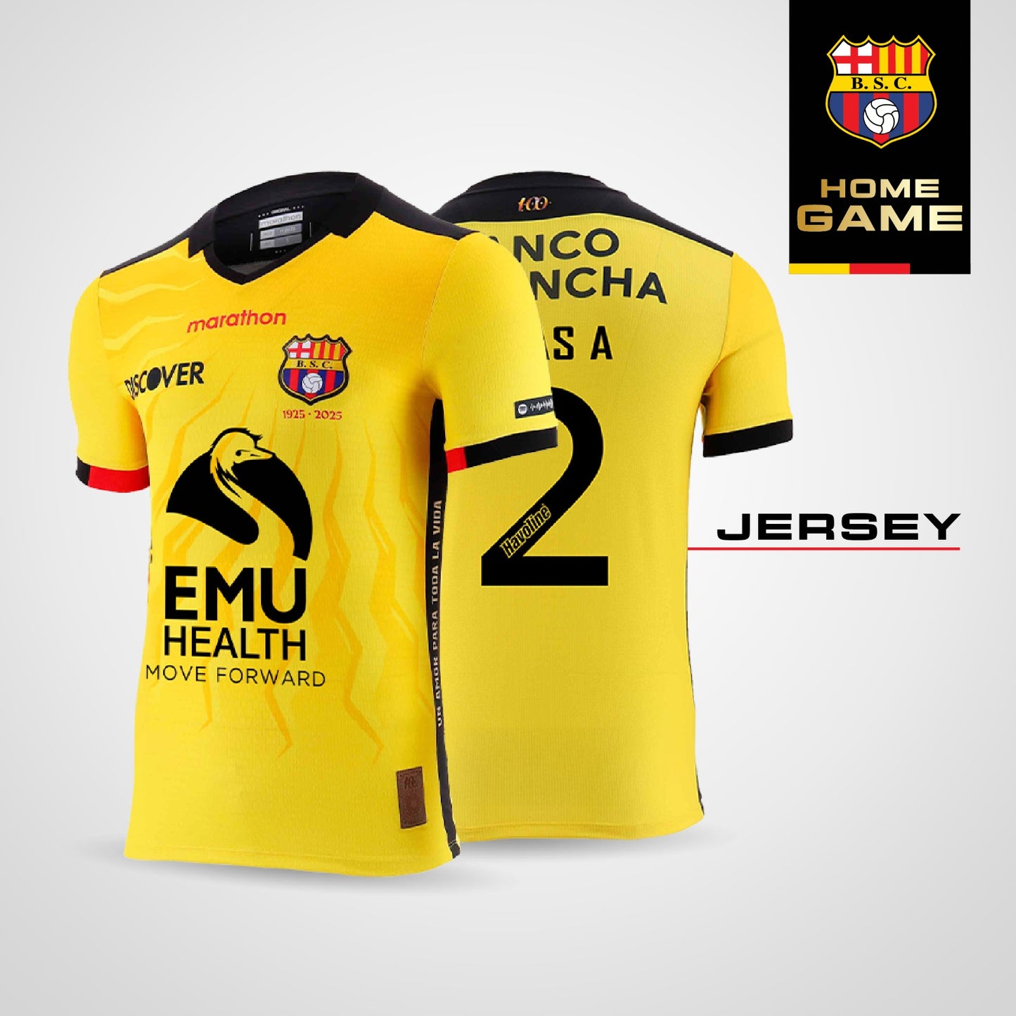 BSC Home Game Uniforms